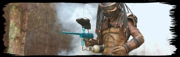 7ft Predator hunter-warrior figure stalking the battlefield
